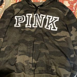Pink by Victoria’s Secret zip up jacket